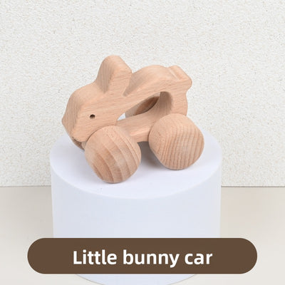 Holzautos für Babys zum Greifen und Spielen