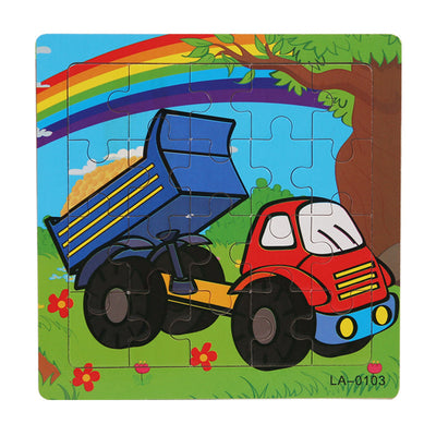 Puzzle en bois de formes 20 pièces | Premier puzzle pour tout-petits