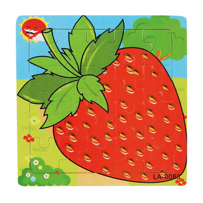 Puzzle en bois de formes 20 pièces | Premier puzzle pour tout-petits