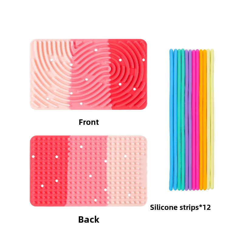 Silicone Sensory Busy Board | Montessori Travel Activity Toy