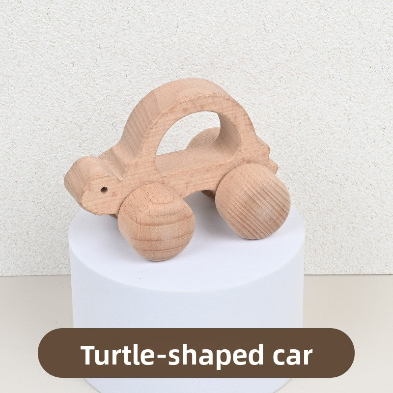 Coches de juguete de madera para bebés: agarre y juego