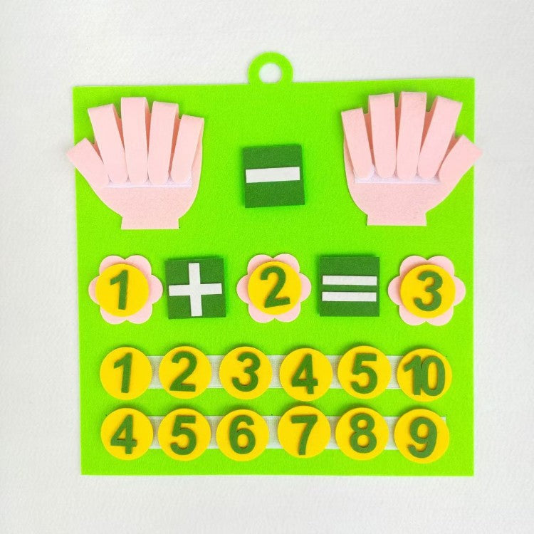 Felt Number Bonds Math Set | Montessori Addition & Subtraction Learning Toy