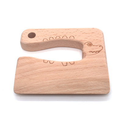 Kindveilig Montessori-houten mesje
