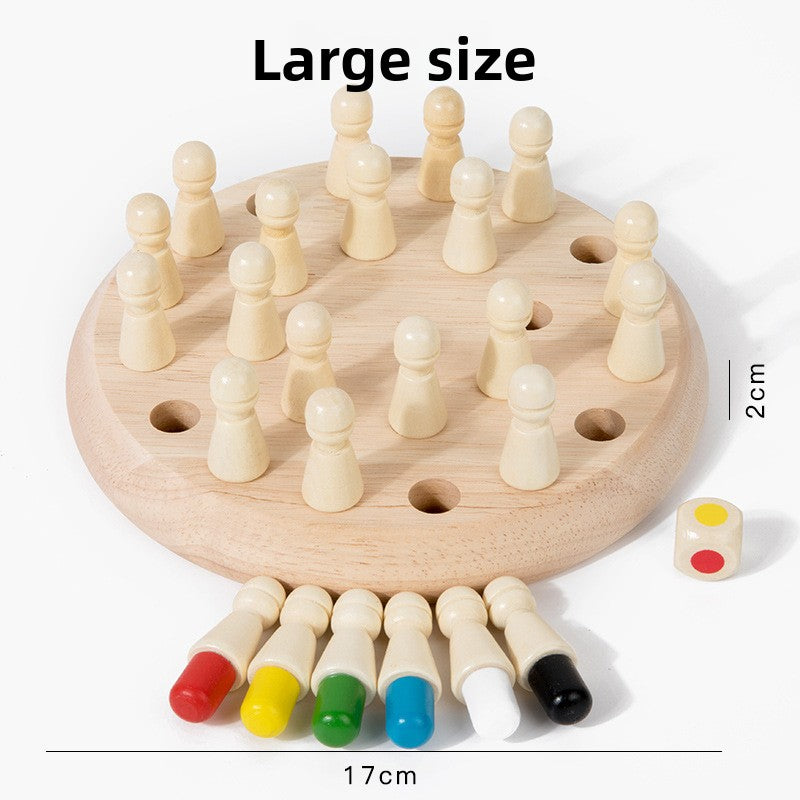 Montessori-Holzspiel Farbspeicher