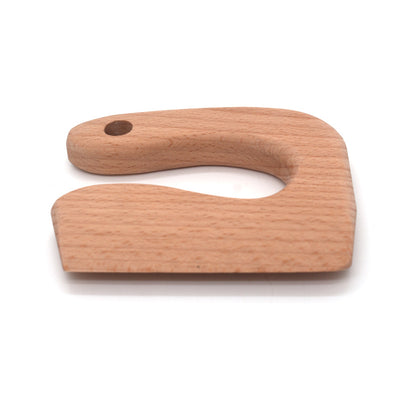 Kindveilig Montessori-houten mesje