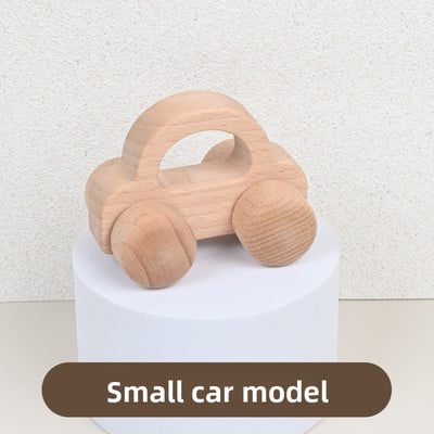 Holzautos für Babys zum Greifen und Spielen