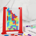 Montessori 3D Tetris Tower – red and yellow color options