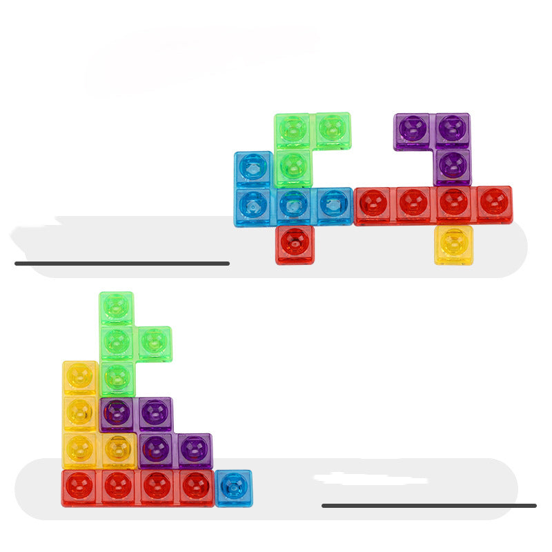 Montessori 3D Tetris Tower – full product view