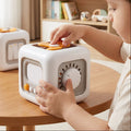 6-in-1 Hexahedron Busy Cube – Montessori sensory toy for toddlers