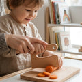 Kindveilig Montessori-houten mesje