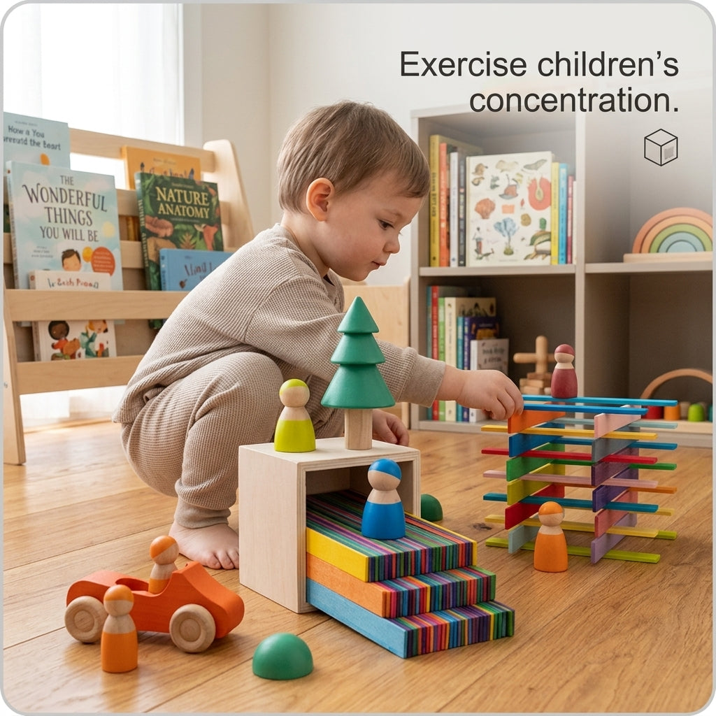 Montessori-Inspired Sticks per Creative Learning
