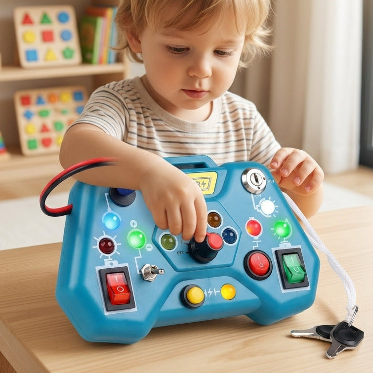 Montessori sensorisch busyboard