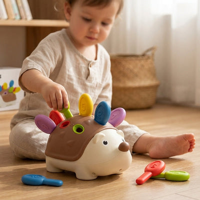 Giocattolo sensoriale Montessori riccio