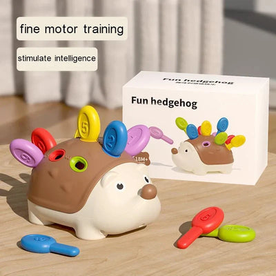 Hedgehog Montessori Sensory Toy-0