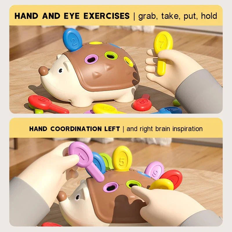Hedgehog Montessori Sensory Toy-2