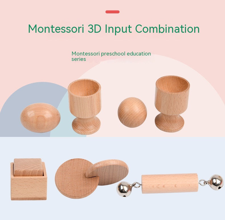 Interactive Montessori Wooden Educational Toy for Infants
