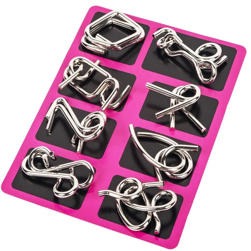 Montessori Puzzle Wire IQ Training Set-6