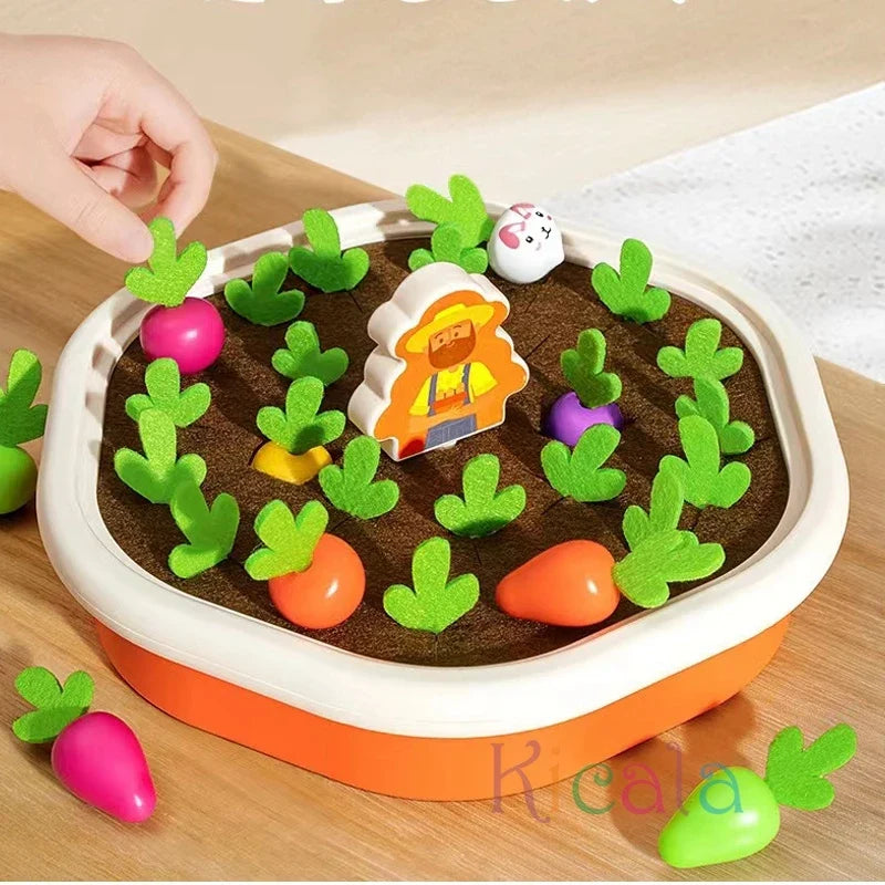 Educational Montessori Memory Toy Cultivated Field-1