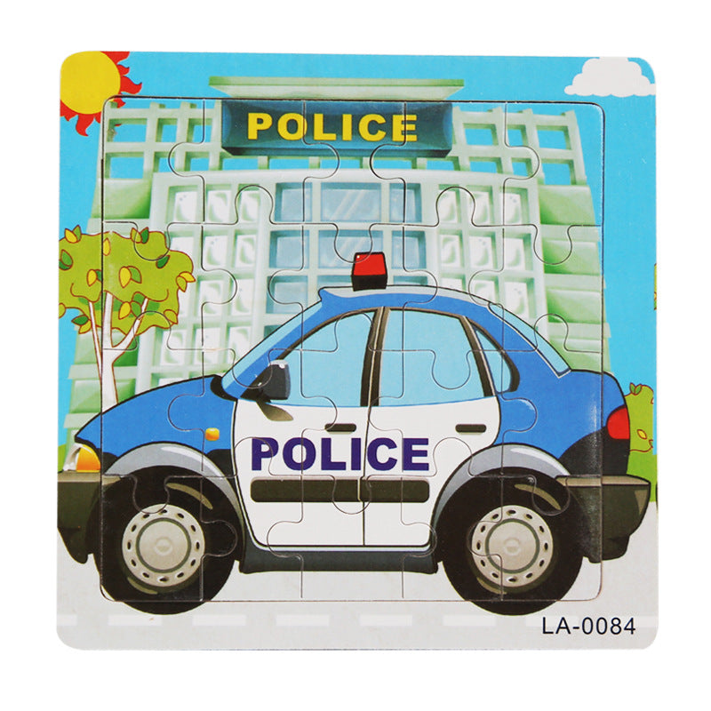 Wooden 20-Piece Shape Puzzle | First Jigsaw for Toddlers