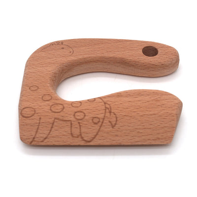 Kindveilig Montessori-houten mesje