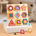 Montessori Geometric Puzzle | Shape Cognitive Board Toy