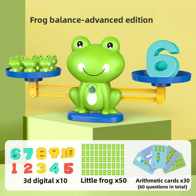 Montessori Frosch-Waage Mathespiel