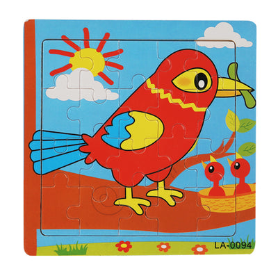 Puzzle en bois de formes 20 pièces | Premier puzzle pour tout-petits