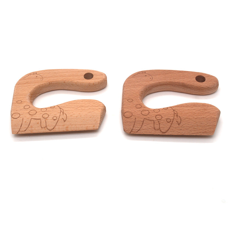 Kindveilig Montessori-houten mesje