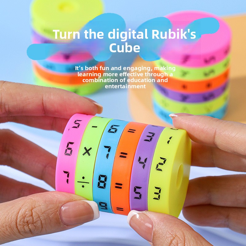 Math Twist Cube | Addition & Subtraction Puzzle Game for Kids