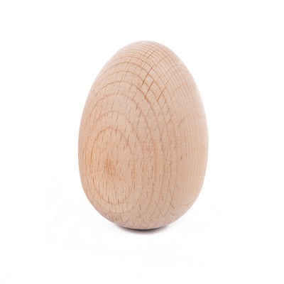 Set de sonajero y juguetes sensoriales Montessori de madera natural | Dentición segura y desarrollo auditivo