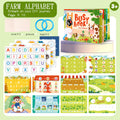 Libro de actividades Montessori (Busy Book) | Libro de aprendizaje reutilizable para niños