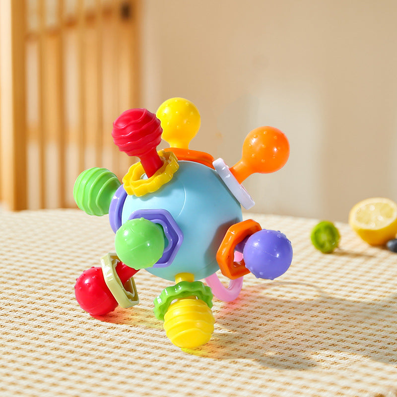 Sensory Grasping Ball | Easy-Grip Baby Rattle & Teething Toy