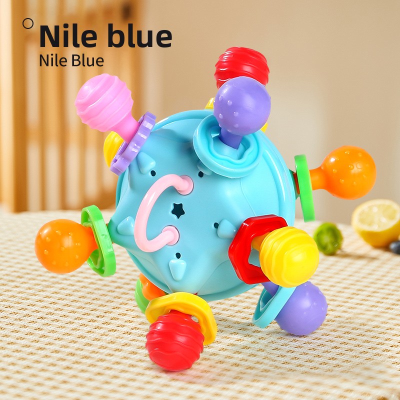 Sensory Grasping Ball | Easy-Grip Baby Rattle & Teething Toy