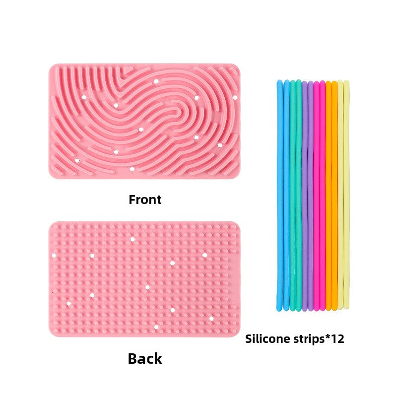 Silicone Sensory Busy Board | Montessori Travel Activity Toy