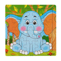 Puzzle en bois de formes 20 pièces | Premier puzzle pour tout-petits