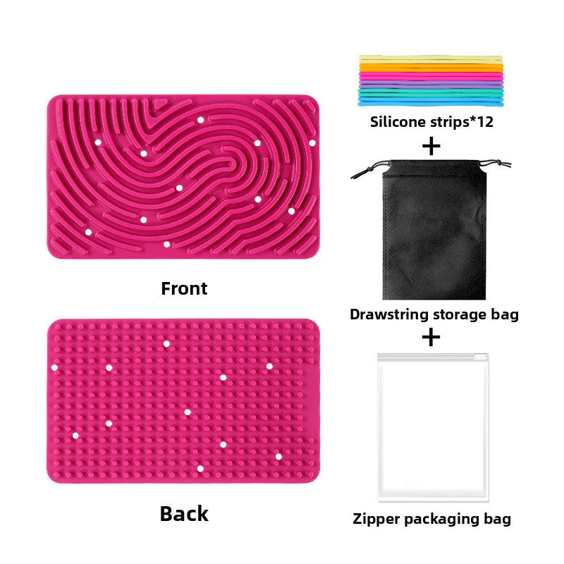Silicone Sensory Busy Board | Montessori Travel Activity Toy