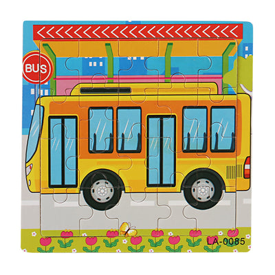 Puzzle en bois de formes 20 pièces | Premier puzzle pour tout-petits