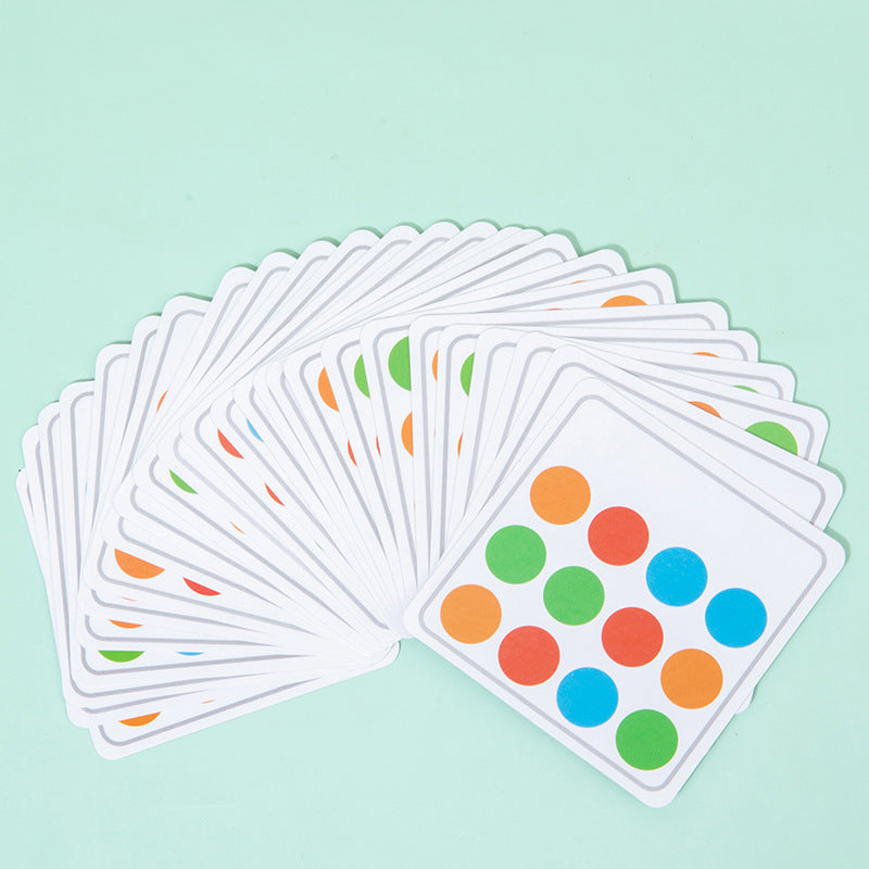 Houten tandwiel- en kleurenpuzzel | Interactief Montessori-logicaspel